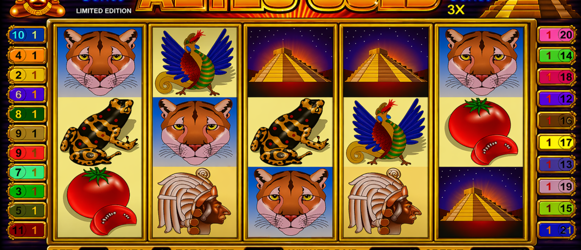 Aztec Gold грати онлайн безкоштовно без реєстрації