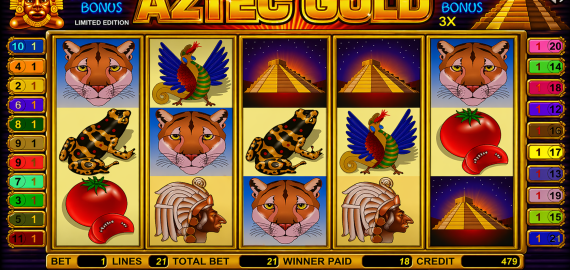 Aztec Gold грати онлайн безкоштовно без реєстрації