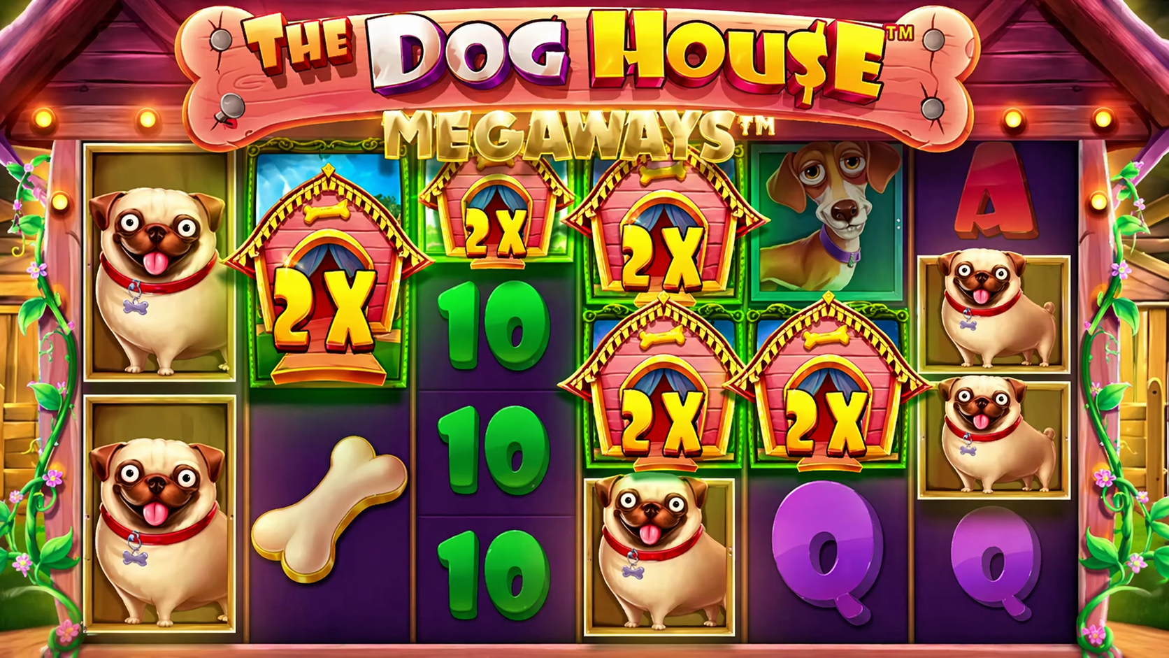 The Dog House Megaways — слот з RTP 96,55%